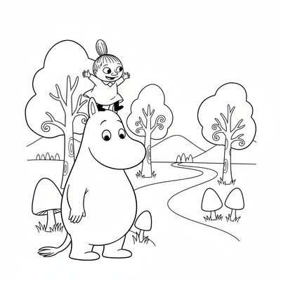 Lilla my målarbilder