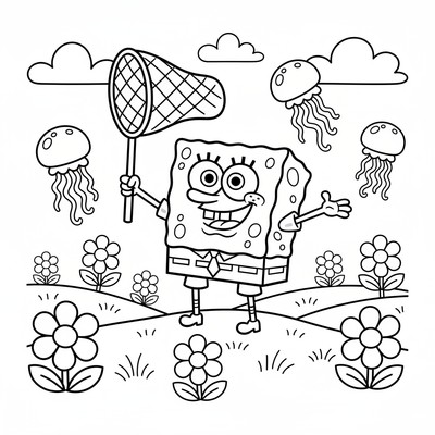 Svampbob i Jellyfish Fields