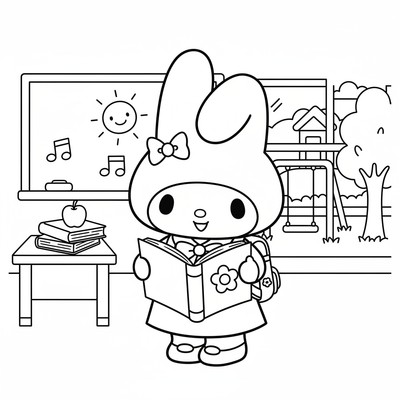 My melody målarbilder