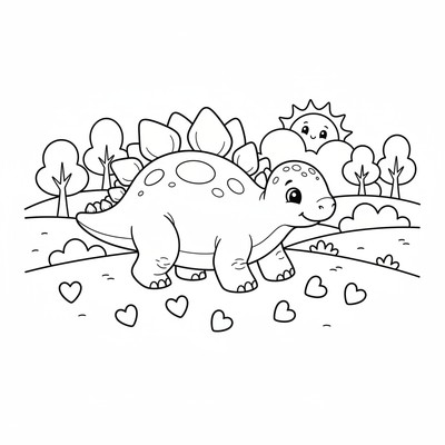 Stegosaurus lämnar fotspår