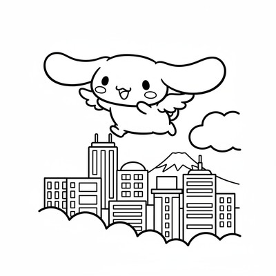 Cinnamoroll målarbilder