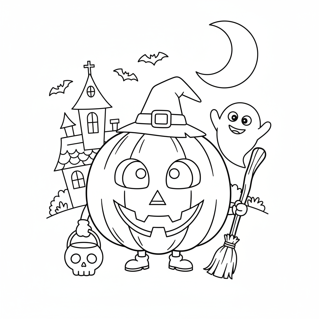 Minion i halloween-kostym