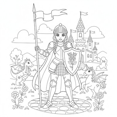 Prinsessa i riddarrustning