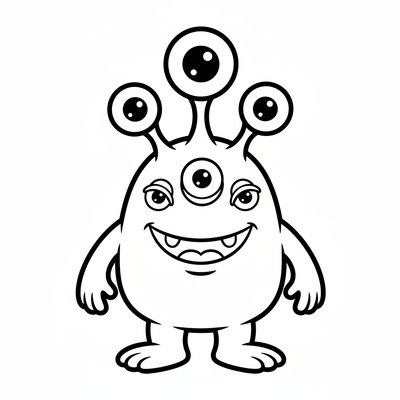 Monster med flera ögon