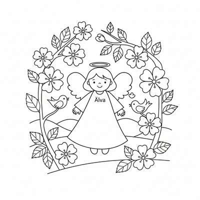 Älva i körsbärsblom