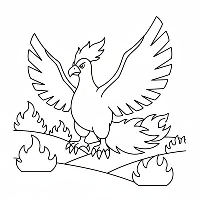 Moltres i eldsflammor