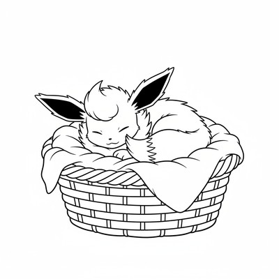 Flareon målarbilder