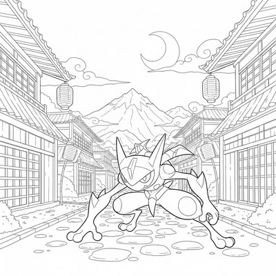 Manga & anime målarbilder