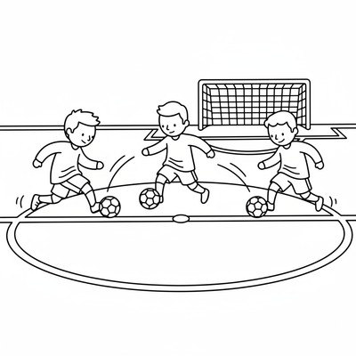 FC Barcelona spelar tiki-taka på mittplan