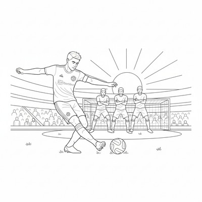 Manchester United Bruno Fernandes slår frispark