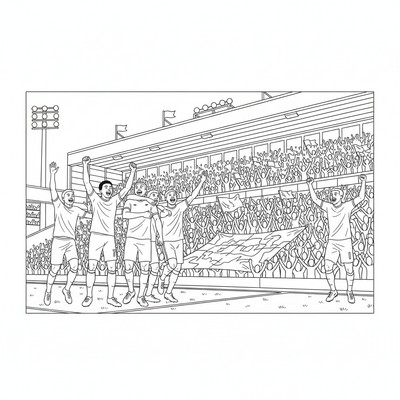 Liverpool spelare firar mål framför The Kop