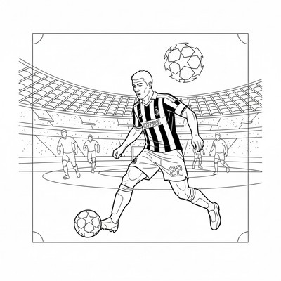 AC Milan Kaka driver bollen i Champions League