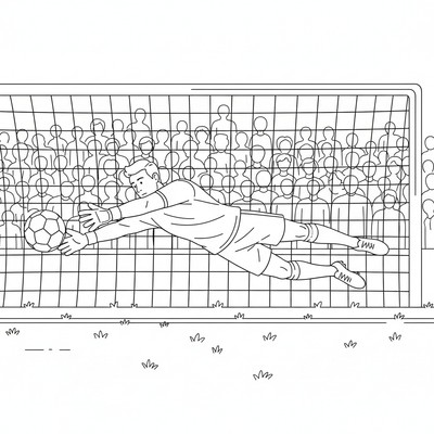 Malmö FF målvakt gör akrobatisk räddning