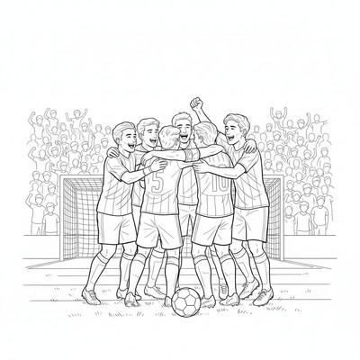 Djurgårdens IF spelare kramas efter segermål