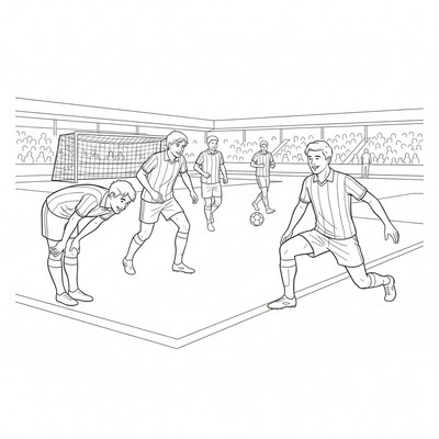 IFK Göteborg spelare värmer upp på planen