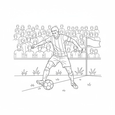 Neymar gör dribbling på kanten