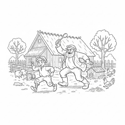 Emil i lönneberga målarbilder