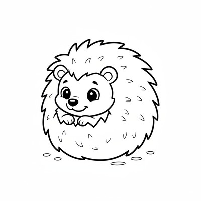 Igelkott målarbilder