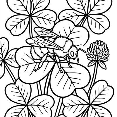 Bi vilar på klöverblad