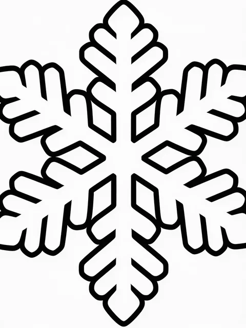 Snöflinga med rikt spetsmönster i fokus