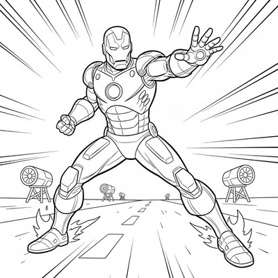 Iron man målarbilder